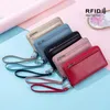 Wallets Women039s Mintera de billetera Femenina 2021 Rfid Purse Damas Diseñador de cuero genuino Clutches Portfel Damski Passport BA7754588