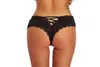 Vrouwen Sexy Kant Lingerie Temptation Low-Taille Slipje Vrouwelijke Ondergoed V-Back Criss Cross Band Temptation G String Thong 211208