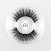 3d faux mink falska ögonfransar naturliga långa fransar wispy eyelash förlängning gör upp verktyg för skönhet