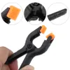 wooden clip holder hand tool wood fix woodworking clamp 2 Inch DIY Tools Plastic Nylon Photography Background Grip Set