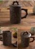 Natural Stone Coffee Mug Inner Mongolia Maifan Tea Cup Personlig Teacup Creative 400 ml