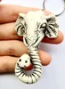 12 PCS Handmade Carving Lucky Elephant Keychain Key Chain Ring Evil Defends