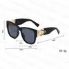 Sonnenbrillen Designer-Sonnenbrillen Sommer-Adumbral-Sonnenbrillen fourrure Manner und Frauen Schwarz-Wei-Farbe dekorativ