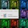 Nachtlichter Acryl 3D LED Nightlight Anime Obstkorb Figur Manga Licht für Kinder Geburtstagsgeburtstag Geschenk Schlafzimmer Dekor Bett DE304M