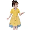 Big Girl Dress Mesh Party For Girls Children Summer Children's Costumes 6 8 10 12 14 210527