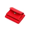 Mode Frauen kleine Brieftasche wirklich echtes Leder weicher RFID Mini -Brieftaschen mit Münzentasche