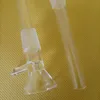 Dhl 14mm Macho Clear Pyrex Smoking Glass Bowl com 2 polegadas a 4,5 polegadas Funil Funil Unhas Junta para Bong Water Tipe