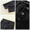 JUJULAND Jeans Female Denim Pants Black Color Womens Jeans Donna Stretch Bottoms Feminino Skinny Pants For Women Trousers 8253 210302