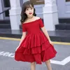 2021 New Summer Girls Dress 12 Children's Clothing 11 Clothes 10 Chiffon Dresses 9 Fashion 8 Toddler Girl Clothes 7 6 Years Old Q0716