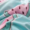 New Watermelon Bedding Set Duvet Cobertura Conjuntos Bed Ballwe Cama Roupas de Cama de Flor Bedding Full Size para menina 150x200 cm 210309