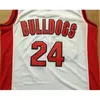 Maglie da basket NCAA Fresno State Bulldogs cucite Paul 24 George Red BIANCO PaulGeorge 24 University Jersey Camicie S-XXL