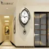 Meisd moderne yeux design horloge murale noir pendule montre quartz décoration murale cuisine horloge numéro aiguilles en métal 210930