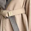 Gabardina con capucha para mujer, chaqueta de primavera y otoño para mujer, cortavientos de largo medio para mujer, abrigo fino, ropa de abrigo informal, ropa de abrigo con capucha para mujer