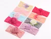 Baby Headband Chiffon Flower Infant Turban Floral Knot Wide Girls Hairband Soft Stretch Headwear Newborn Photo Props Hair Accessories BT3973