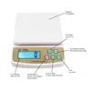 2/5/10Kg 1g/0.1g Weegschaal Digitale Keukenweegschaal Tellen Wegen elektronische weegschaal SF-400A engels knop 210927