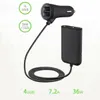 QC 3.0 Car Charger Multi USB Passenger Car Charger Front Back Seat 4 Port Adapter Universal Charging quick charge Adapter for Cell Phone