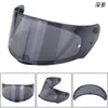 Motocicleta capacete capacete anti-vento anti-nevoeiro visor lente anti-UV400 face protetor óculos visores motor para ls2 ff320328353800