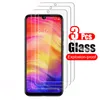 3Pcs protective glass for poco f3 m3 x3 xiaomi mi 10t glas redmi note 10 pro 9s 9t 9 8 7 8t 9c nfc 9a 8a screen protectors film