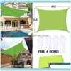 Gebouwen Patio, Gazon Home GardenRec Shade Sail Tuin Terras Canopy Awning Patio Sun Waterdichte Pergola Carport voor Balcony Pavilion DRO