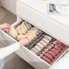 Storage Drawers Underwear Boxes Foldable Scarf Socks Bra Drawer Box Non-Woven Washable Household Clothing Organizer 5341 Q2