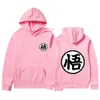 Män hoodies sweatshirts höst vinter mode goku print hoodie goku sweatshirts män kvinnor överdimensionerade hooded japan streetwear h0910