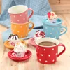 Mokken Mug Coffee Cute en Cups Creative Cartoon Ceramic Cup Lovers Water Potion Milk