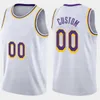 Maillot de basket-ball 75e 7 Carmelo Davis 3 Anthony 23 6 Space Jam James Tune Squad Jaune Blanc Violet Noir LBJ Mamba 22 Hommes Enfants Jeunes