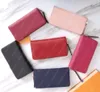 Carteras de mujer Monedero largo Bolsos de diseñador Titular de la tarjeta de mujer color estampado con cremallera Monederos Moda para hombre billetera de alta calidad bolso de lujo mayorista dicky0750 M60017