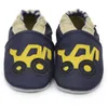 Carozoo Lovely Styles Baby Boys First Walker Shoes Cow Leather Bebe Shoes 210317