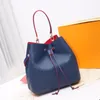 M44021 Neonoe DrawString Bucket Bag Women Flera stilar Handv￤skor H￶g kapacitet Totes Woman Luxurys Designers axelv￤skor Stora233C