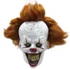 Film It Kapitel 2 Pennywise Clown Maske Latex Scary Halloween Carnival Costumes Requisiten Cosplay Party Mask 2009291745760