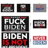 Bandeira de Biden 90 * 150cm Biden não é meu presidente Banner Impresso Biden Harris Poliéster Bandeira via DHL Navio 2021 Novo design