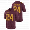 Custom Minnesota Golden Gophers Football Jersey #2 Tanner Morgan #7 Eric Decker #34 Boye Mafe Jerseys