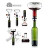 Bar Tools Crystal Red Wine Brandy Champagne Whisky Glasses Decanter Bottle Jug Pourer Aerator för familj