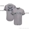 Custom New York Baseball Jersey Yan 2021 Mäns Kvinnor Ungdom Varje namn nummer Broderieteknik Hög kvalitet och billigt alla sömmade