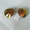 파일럿 클래식 여성 선글라스 금속 프레임 수지 남성 태양 안경 눈 보호 UV400 브랜드 안경 도매 58mm 24 색