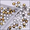 Grânulos soltos de resina, joias, geleia, branco, costas planas, strass, todos os tamanhos M, 4 mm, 5 mm, 6 mm, em todo o preço com qualidade Drop Delivery312o