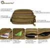 Camouflage Nylon Waterproof Molle Pouch Men Fanny Package Military Tactical Climbing Army Attached Packs Travel Hiking Bags Q0721