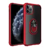 Capa de anel para iPhone 12 pro max 11 XR 6 7 8 Plus Samsung S21 Ultra Magnetic Kickstand Nova capa de telefone