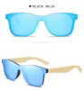 الفاخرة مصمم الرجال النظارات الشمسية الملونة الأزياء الاستقطاب نظارات الشمس للرجال الخيزران + معدن قدم مكافحة UV400 P20842