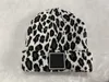 Designer Beanie Hat Winter Knitted Skullies Hats Unisex Ladies Warm Bonnet Cap Leopard Caps