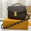 Luxe Ontwerpers Tassen Echt Leer Crossbag Mode Een Schouder Handtas Vrouwen Handtassen Klassieke Brief Portemonnee Groothandel