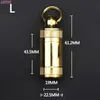 Storage Bags Waterproof Canister Sealed Bottle Seal Brass Camping Outdoor Tool S/M/L