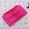 HBP Designers Leather Snake Pattern Chain Womens Clutch Bag Cute Purse Luxury Lady Shoulder Messenger Bag Cowhide Läder Long Wallet