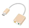 USB Type-C Externe Stereo Geluid Audiokaarten Adapter 7.1 Kanaal voor Windows XP 7 8 10 Android Linux Mac Plug and Play