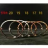 Pulseras de diseño de amor clásico Brazaletes Unisex 316L TiTitanium Steel para amante Pulsera de moda Brazalete de boda Pulsera de oro rosa 304u