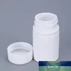 Tomma 20ml Round Medicine Pill Bottle HDPE Material Small Capsule Dispensing Container för piller Vitaminer 10st / Lot