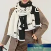 Sciarpe Sciarpa di cashmere invernale di lusso Donna Coperta spessa Fazzoletto da collo Scialli e impacchi Belle signore Lungo Echarpe Pashmina Bufanda Fatto