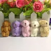 Mini jouet en peluche de 4.5cm, 10 pièces, poupée ours articulé, cheveux longs, ours en peluche, chapeau, collier, décoration, accessoires de bricolage