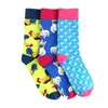 Creative Food Animal Funny Socks Bomull Alien Planet Socks Men Novelty Design Dinosaur Crew Skateboard Socks Calcetines Hombre X0710